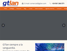 Tablet Screenshot of gtlan.com